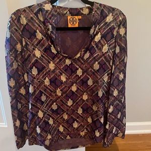 Tory Burch patterned top